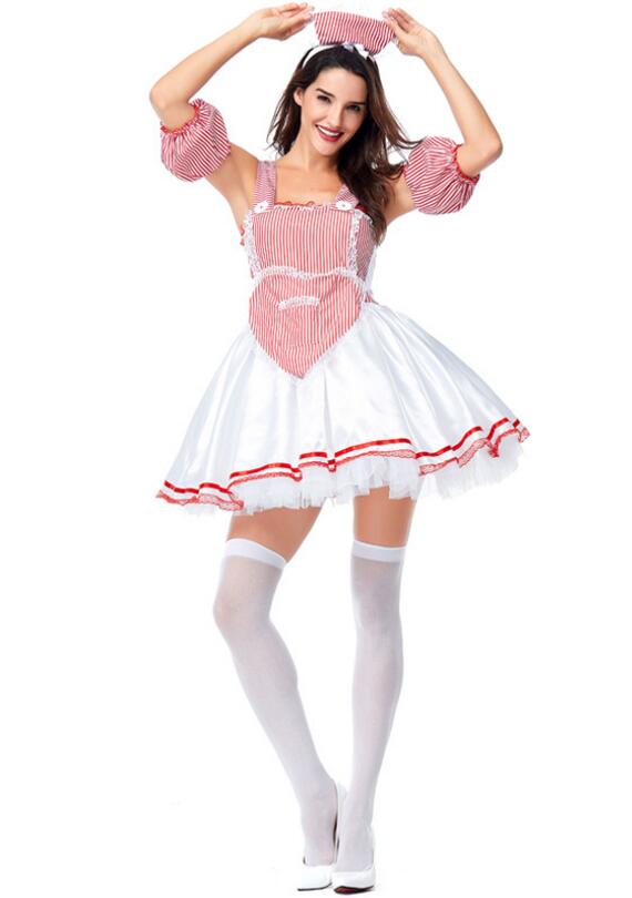 F1889 sexy nurse costume